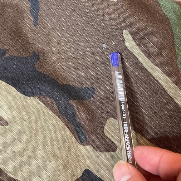 Vintage 1970s US Army Woodland Camo BDU Jacket Pants Set Mens USGI ECWCS - SMALL - Picture 11 of 16